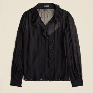 NWT JCrew Ruffle Cami/Blouse Set